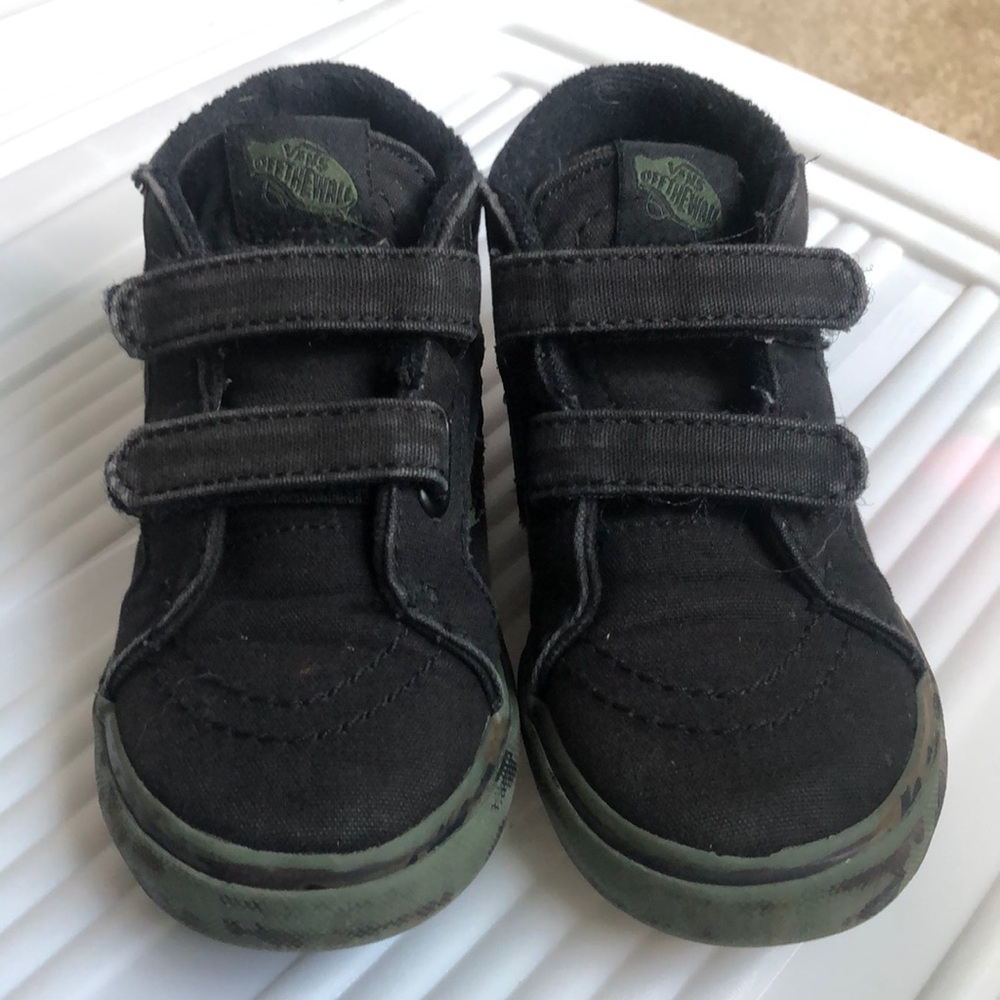 Camo High Top Vans